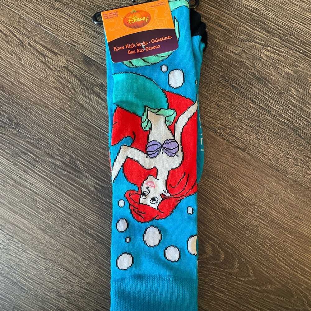 Disney’s the little mermaid socks
